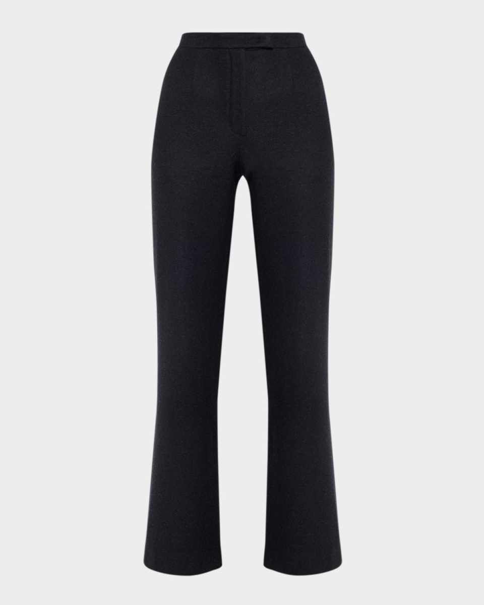 Robin Wool-Cashmere Straight-Leg Pants